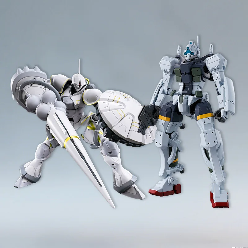لعبة شخصيات الحركة Bandai Gundam HG Series GQuuuuuux GMS-K GFred MS-15/H Xavier's Gyan Hakujl-Packs من النوع الخفيف Guncannon Zaku