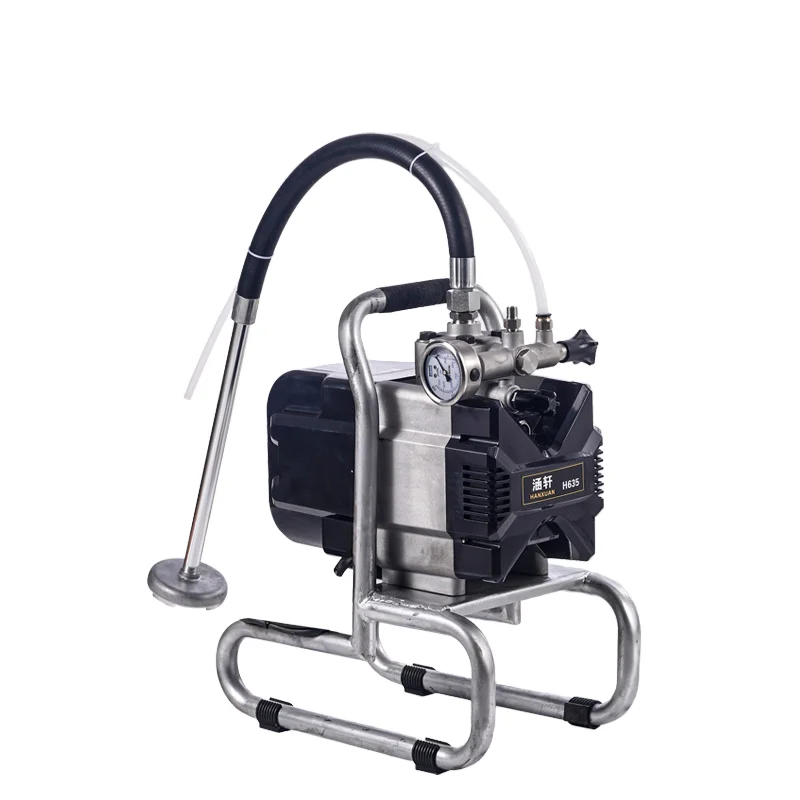 High-Pressure Airless Home DIY Engineering Latex Paint Coating Professional Spray Gun for Painting Machine