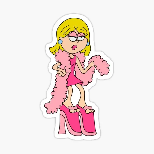 Lizzie Mcguire  5PCS Stickers for Kid Decorations Background Water Bottles Bumper Window Living Room Cartoon Luggage Funny Room