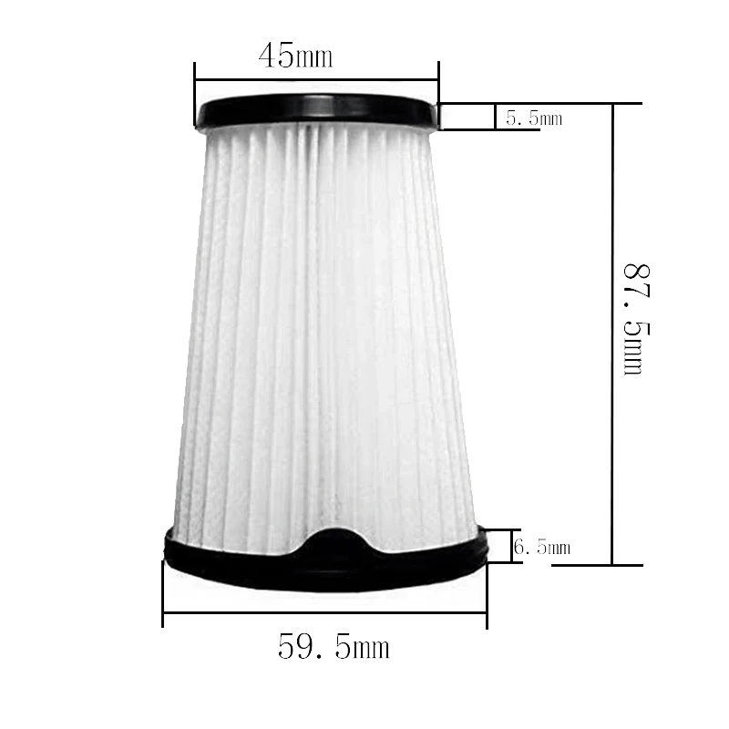4ชิ้นสำหรับเครื่องดูดฝุ่น AEF150อุปกรณ์เสริมตัวกรองกรองแผ่นกรอง HEPA