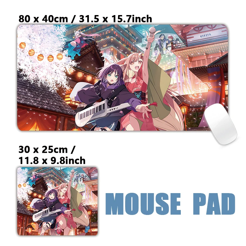 Cosmic Princess Kaguya Anime Girls Mouse Pad Iroha Sakayori Yachiyo Runami Mousepad XXL Keyboard Office Table Desk Mat