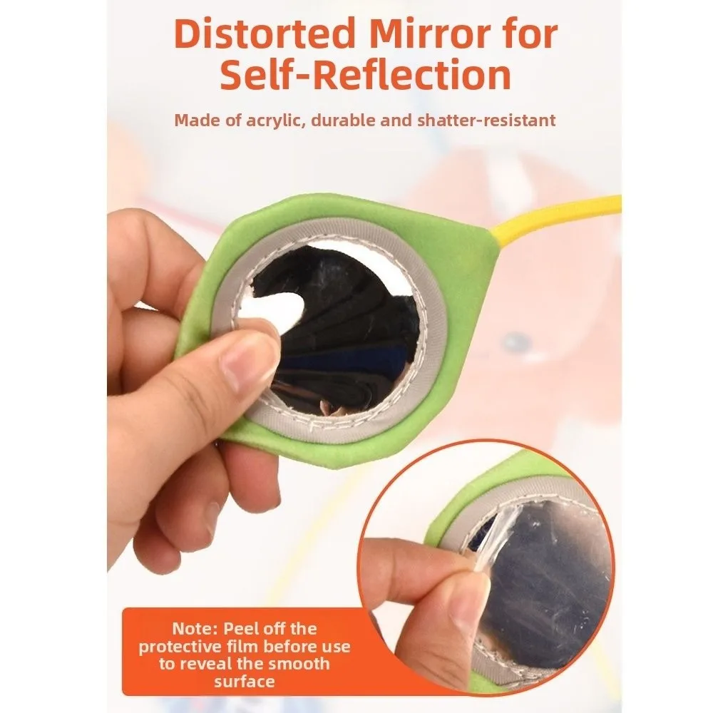 Cute Animal Design Sensory Stroller Hanging Ornaments Hand Grip Pull String Animals Bed Bell Dolls Soft Teether with Ring Hook