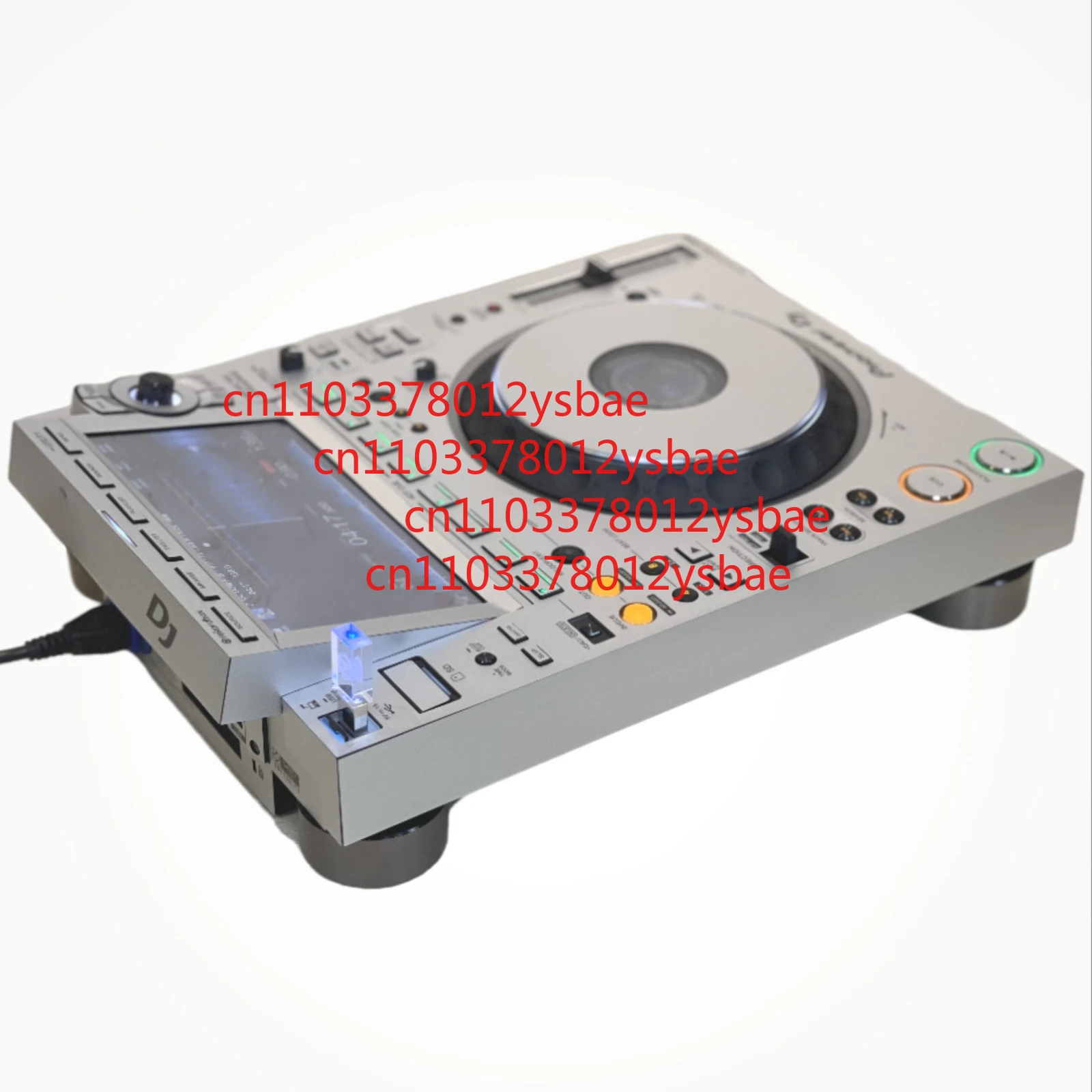 DJ Player Sticker Silver Full Protection Skin for Pioneer CDJ 3000