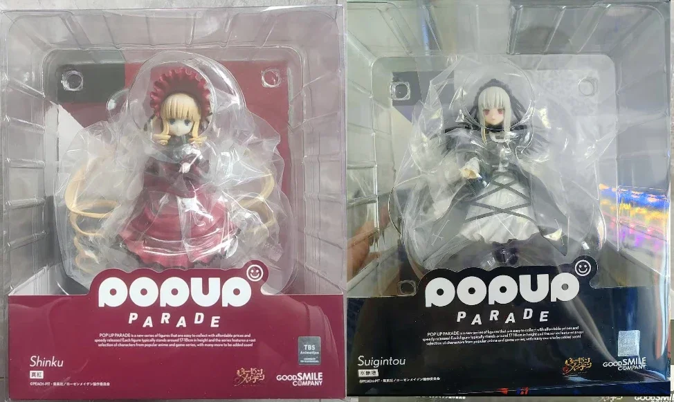 

In Stock Original GSC Pop Up Parade Series Rozen Maiden Suigintou Shinku PVC Toys Anime Figures Collection Ornaments Gifts Girls
