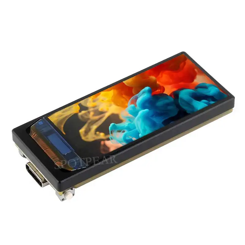 Imagem -03 - Placa de Desenvolvimento Esp32 s3 Tela Amoled para Arduino Lvgl Porta sd Qmi8658c Sensor de Eixos 191