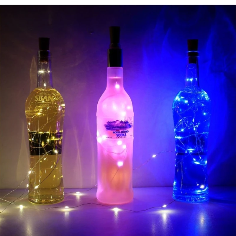 Christmas Light String Christmas Cork Lamp Party Led Decorative Light Home Party Atmosphere Lamp Holiday Decorations HOLIDAY