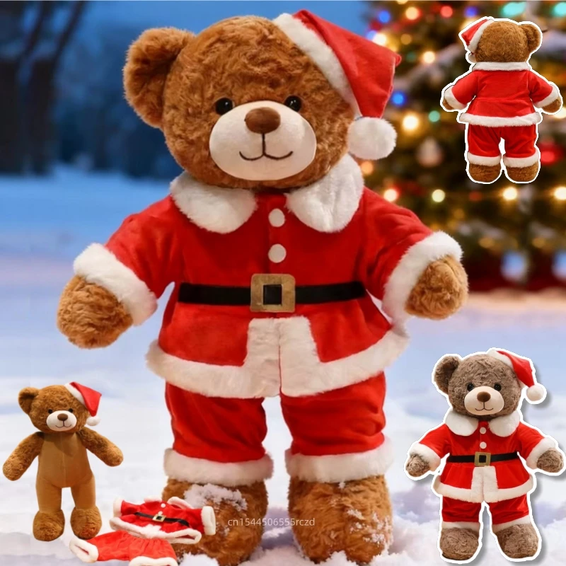 

48/78 см, Лидер продаж, рождественский медведь, плюшевая кукла, подушка, Санта-Клаус, медведь, мягкая игрушка, домашний декор, подарок для детей