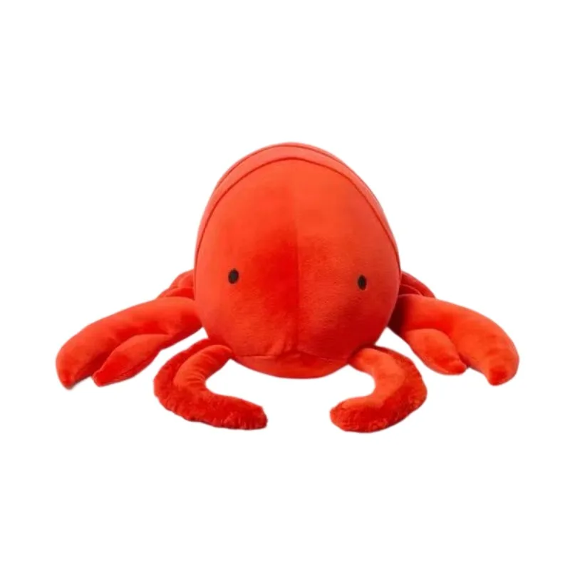 

Cute Lobster Plush Toy Kawaii Cartoon Stuffed Animal Soft Plush Doll Kids Gift Room Decoration 2026 New