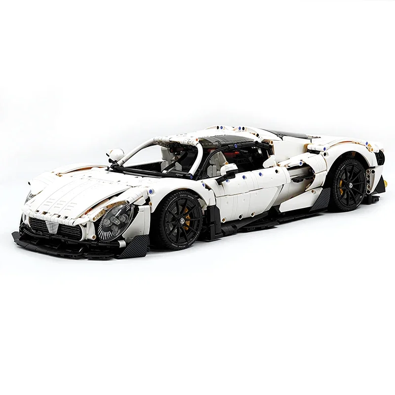 Luxury GULY 10621 MOC Technical Super Sport Car 1:8 Building Block Racing Vehicle Bricks Puzzle DIY Toys Christmas Gift Boys Kid