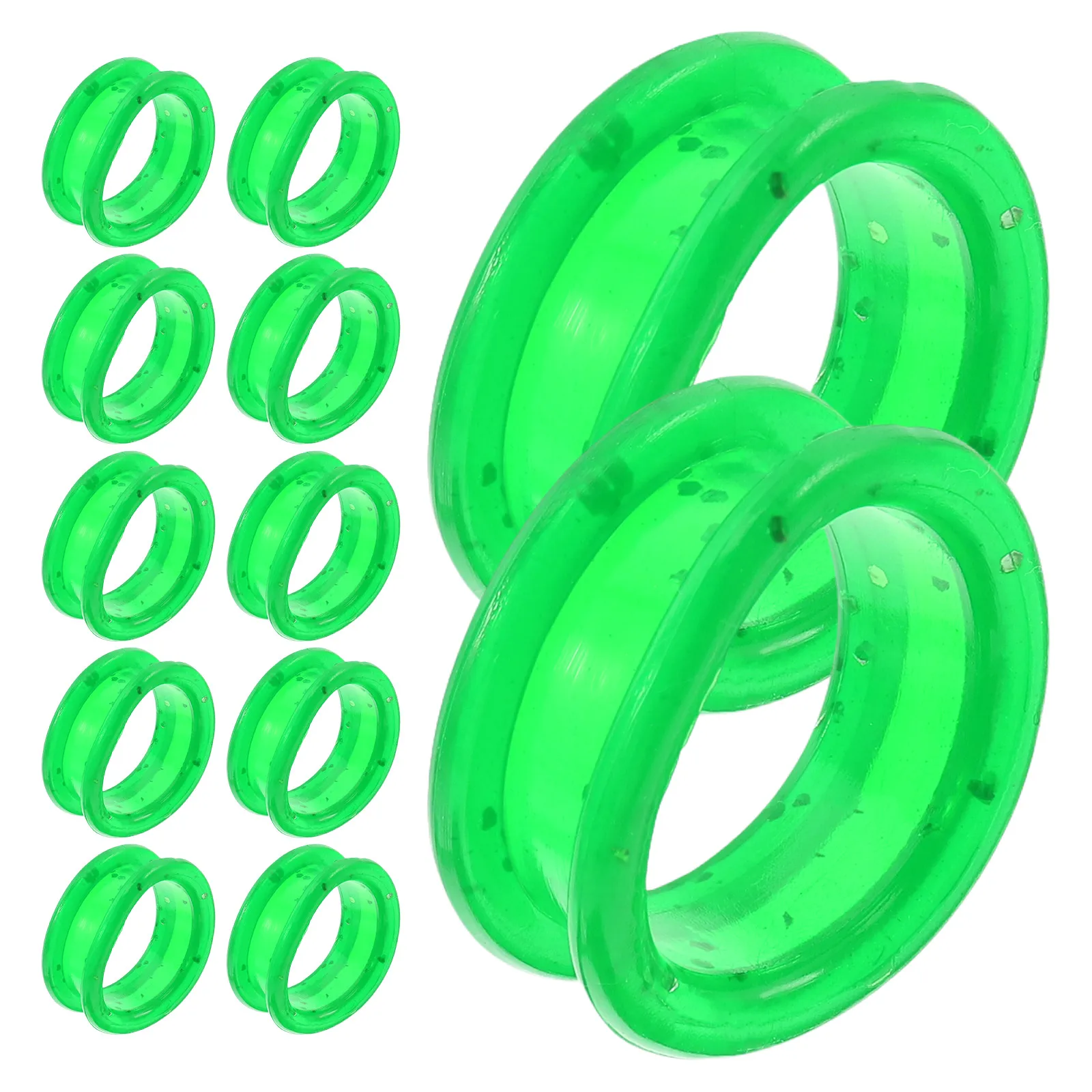

12 Pcs Scissors Silicone Ring Dog Grooming Hammock Comb Scisssors Accessories Silica Gel Kit Ear Hair Removal Tool