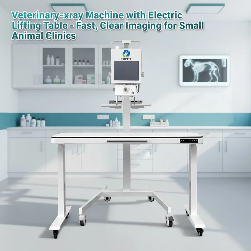 Portable Touchscreen Durable X-Ray Machine Large Animals Excellent Digital Veterinary Equipment Reusable