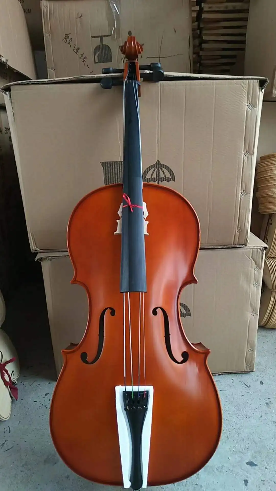 Factory Workshop Handmade Musical Instrument Solid Wood Cheap Price Cello