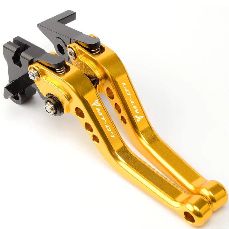 For Yamaha MT07 MT09 XJ6 R3 MT03 numerical control aluminum 6061 motorcycle parts anodized short top brake clutch lever