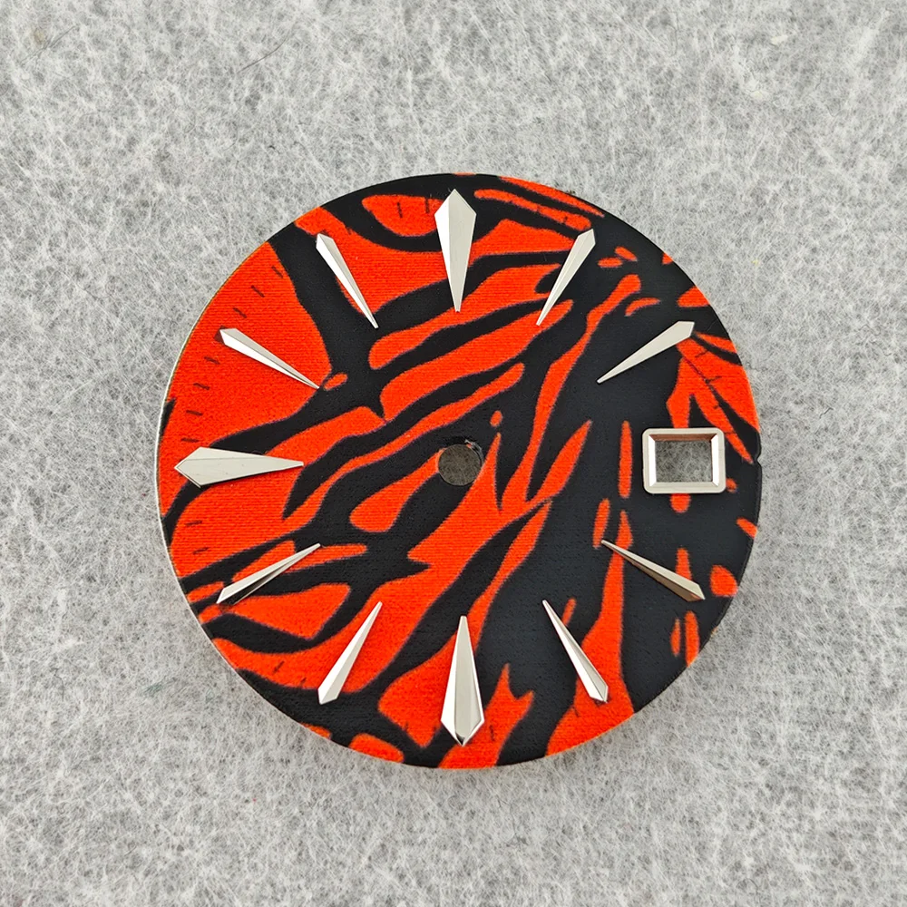 

NH35 Dial 3D Creative Color Dial 28.5mm Dial NH36 Dial Fit NH35/36 Movement Watch Parts Replacement Custom LOGO