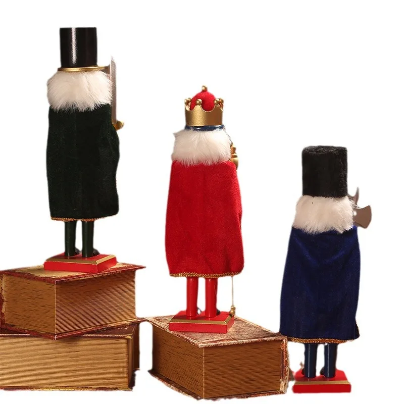 

Cape Nutcracker Figurines Miniatures Puppet Soldiers Figurines Miniatures Christmas Home Decor Фигурки В Миниатюрах ZY40XBY