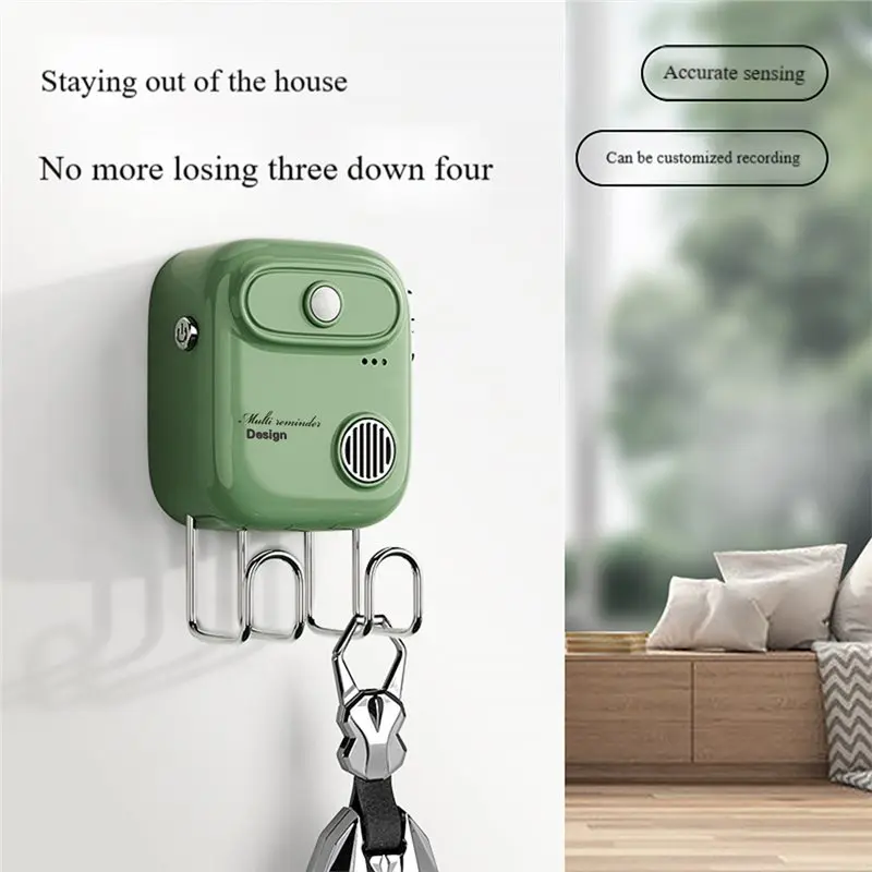 【RECOMENDAR】Exit Reminder Smart Voice Reminder Artifact Automatic Intelligent Induction To Go Out For Forget Your Keys Sensor