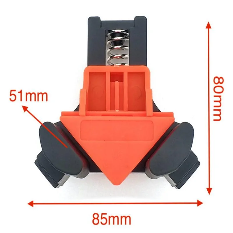 1PC 4PCS 90 Degree Corner Clamps Wood Working Tools Right Angle Clamps Clip Clamp Tool For Woodworking Corner Clip Fixer Corner - view 6