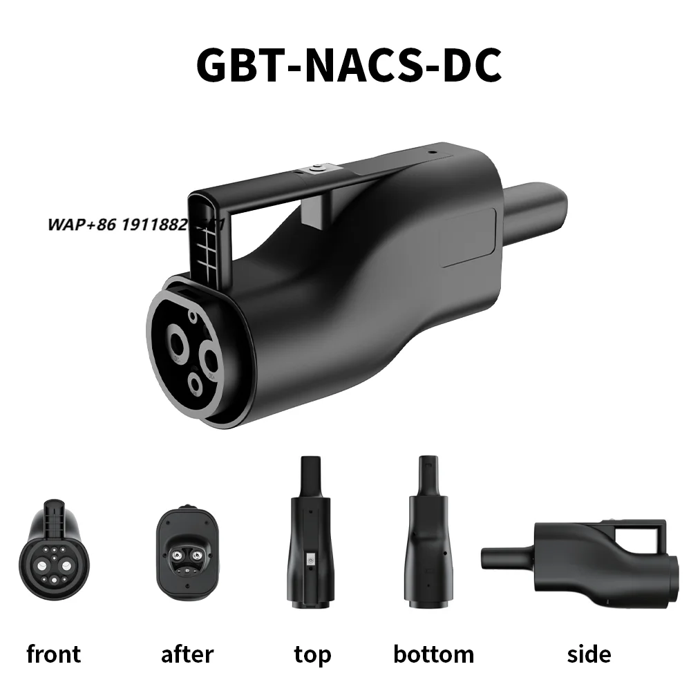 

GB T to NACS AC EV Charging Adapter for Rivian Lucid Charge at Chinese Public Stations IP65 Outdoor Portable Travel Use