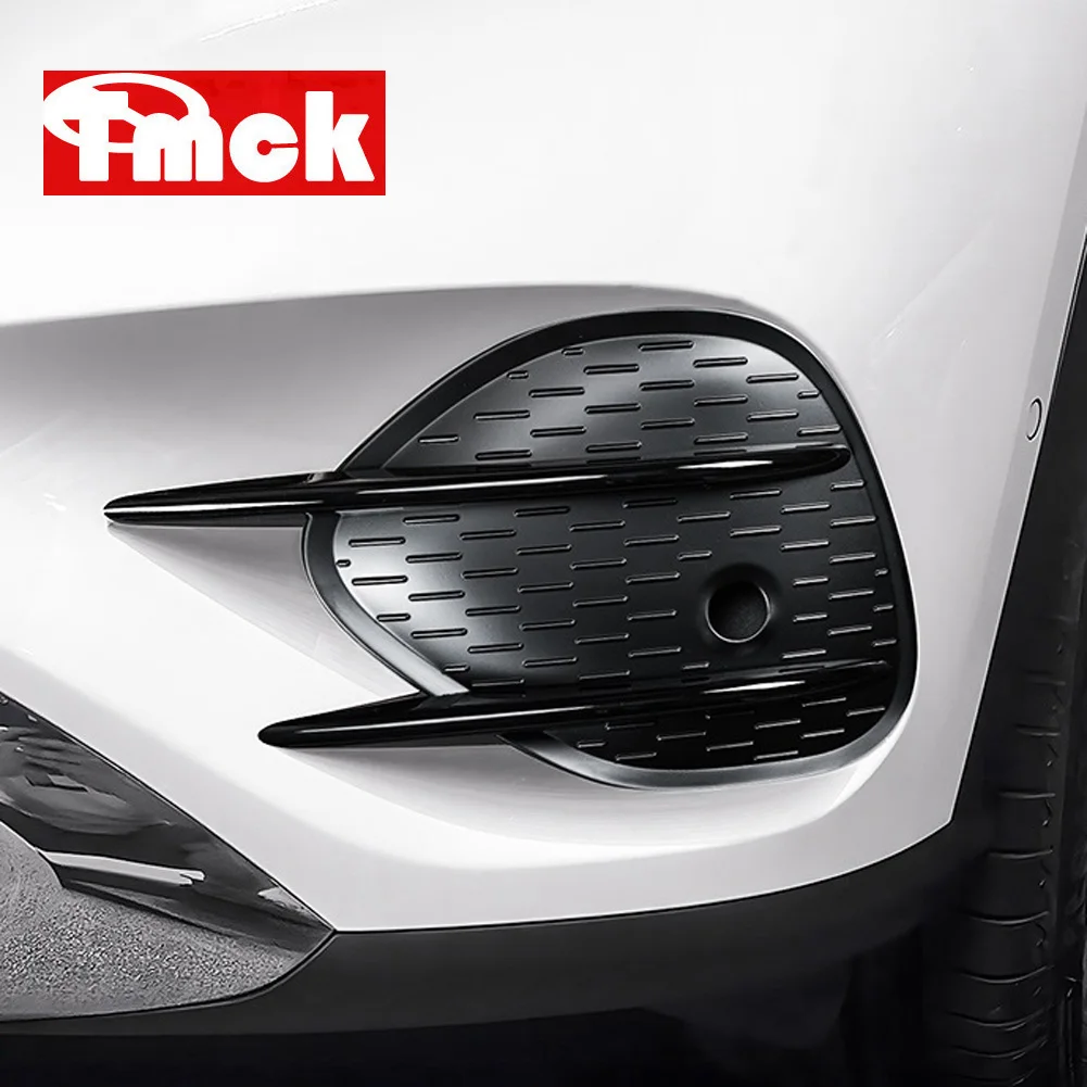 

For Mercedes Benz GLC Class X254 Coupe C254 GLC260 GLC300 2023-2026 Car Accessories Front Bumper Lip Grille Fog Lamp Cover Trim