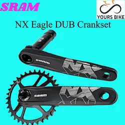 SRAM NX EAGLE Crankset DUB 34T 32T 170mm 175mm 6mm Offset MTB Bicycle Crankset ChainWheel Bottom bracket