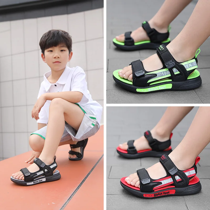 Summer Casual Sandals 2024 New Luminous Children's Non-slip and Odor-resistant Breathable and Comfortable Beach