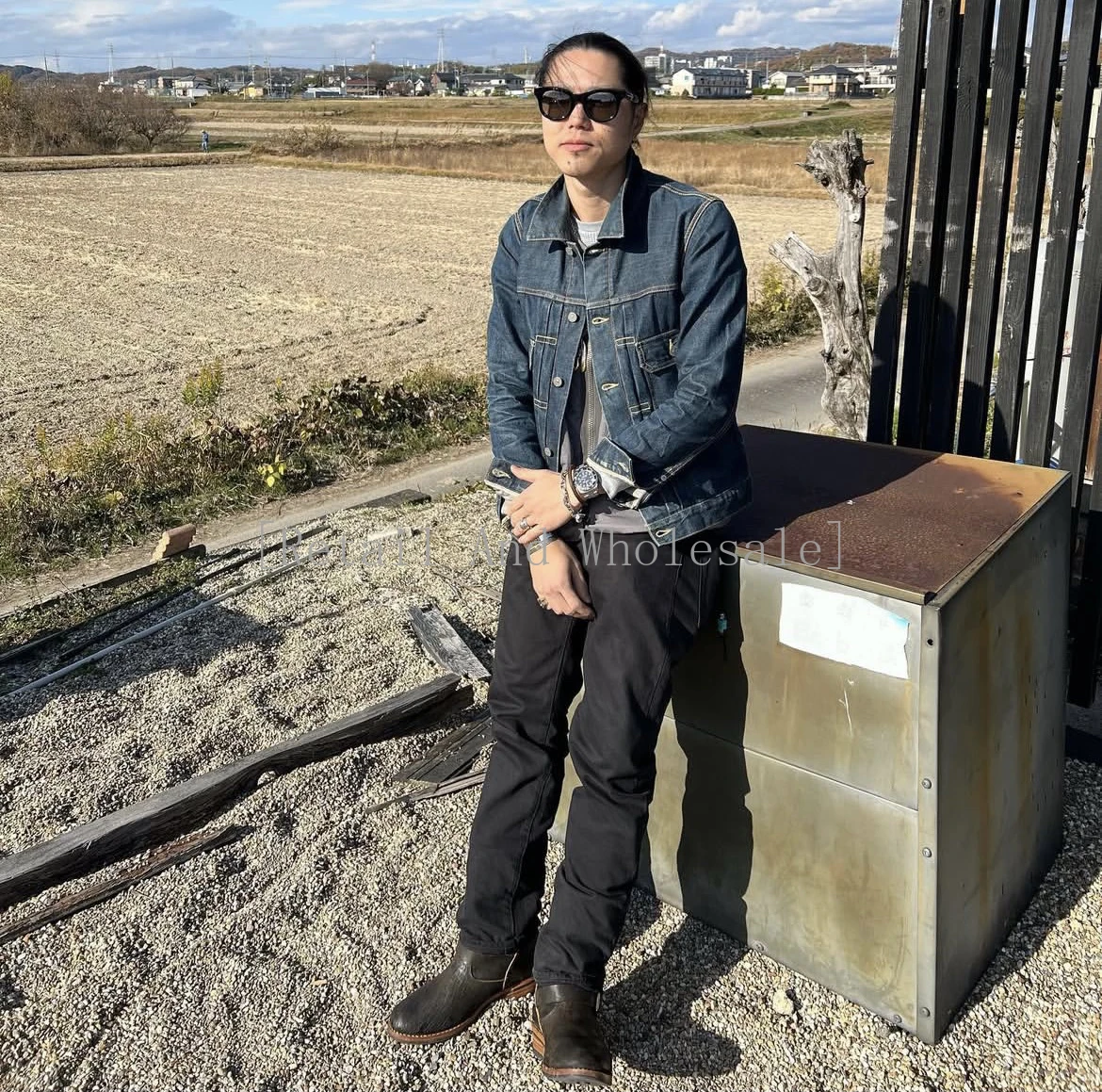 

VISVIM SOCIAL SCULPTURE 01 OVERDYE black jeans