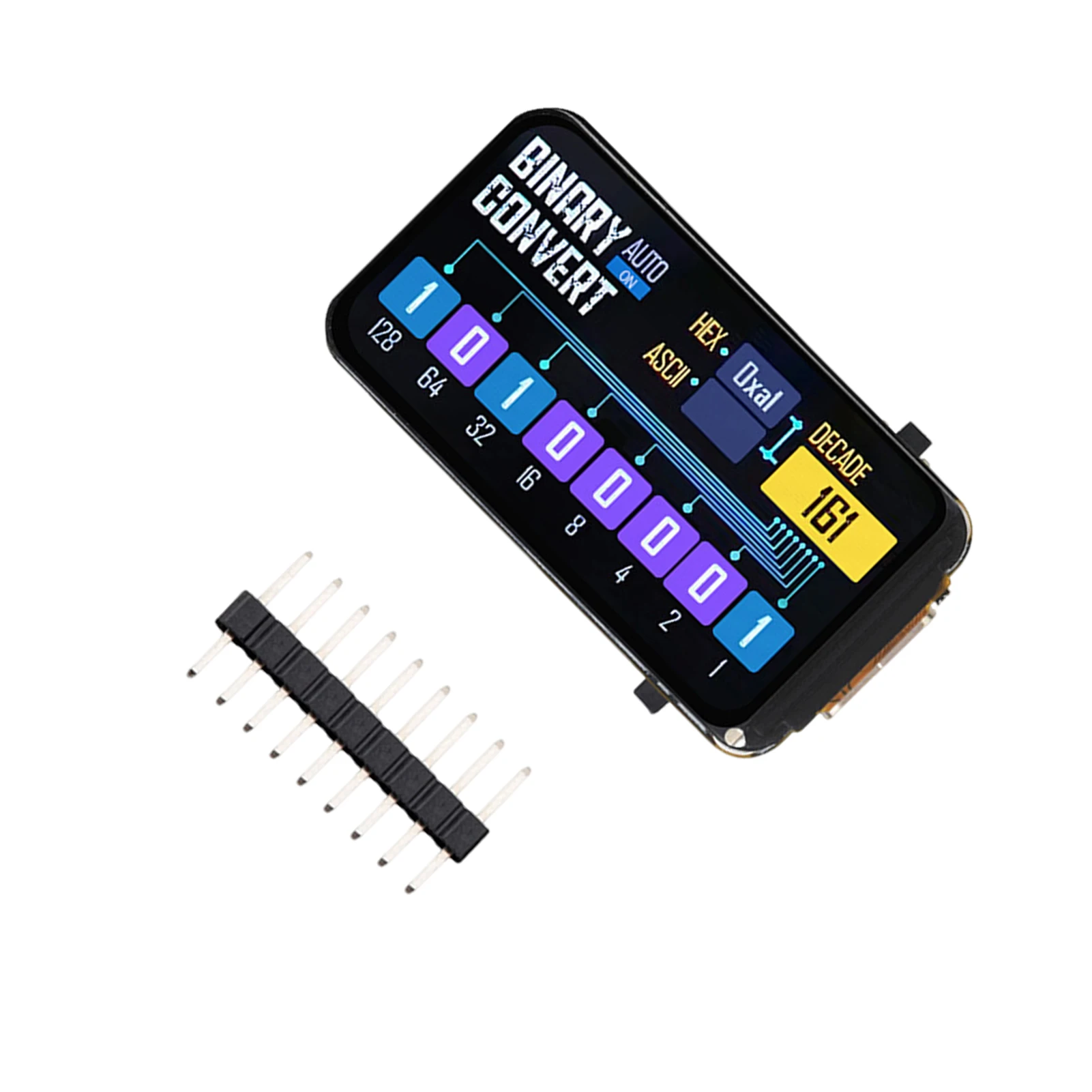 Black Onboard RGB Color LED Type-C ESP32 DIY Kit For Integrated LCD Display Bluetooth 5