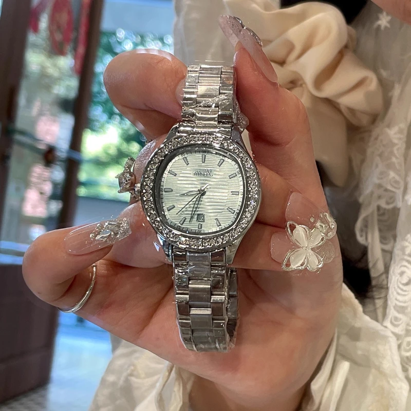 Classic trend women's watch elegant simple light luxury waterproof 2025 quartz watch birthday gift