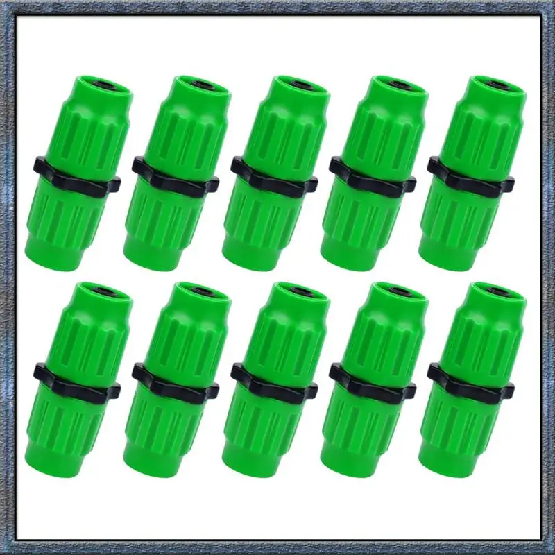 Aug. Dual-Channel Hose Connectors 10PC Dual-Channel Hose Female Male Connectors Pockets Hose For 3/4In 5/8In Garden Hose