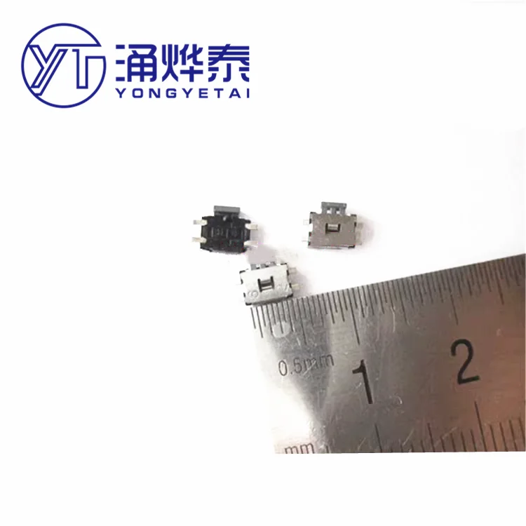 YYT 10PCS Medium turtle EVQPUL02K side button patch 4 feet 4.7*3.5 with positioning column