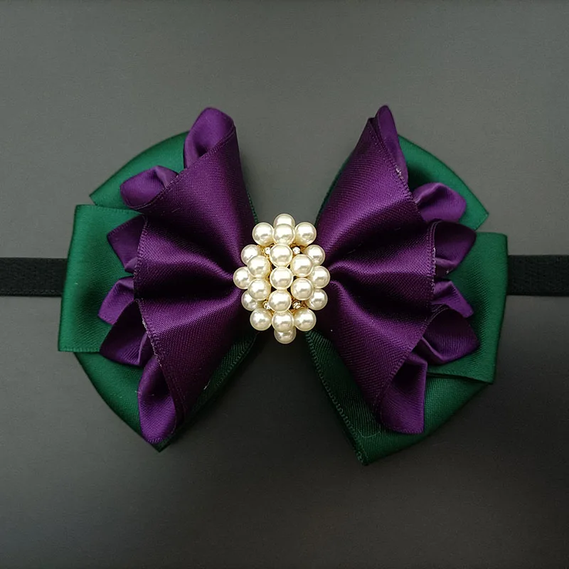 Herren Hochzeit Fliege britische koreanische Anzug Hemd Accessoires Original Design handgemachte Schmuck Geschenke Mode Perle Kristall Fliege – Detail 5