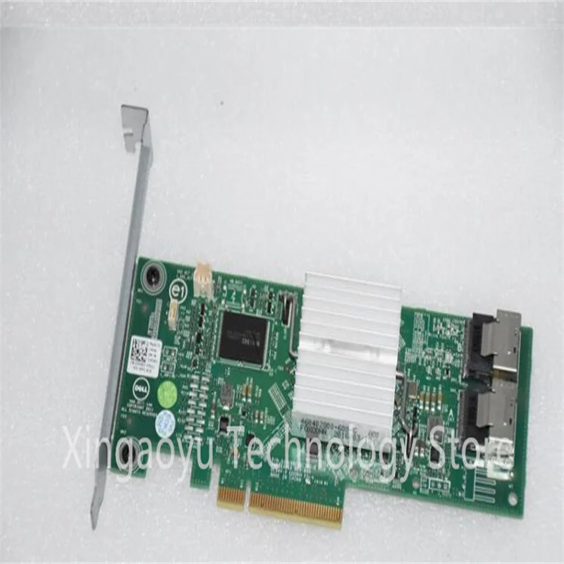 Original FOR Dell H310 PCI-E SAS array card HBA Pass-through Card HV52W HV52W 0R1DNH Supports Single Disk 6T 100% Test Terfect