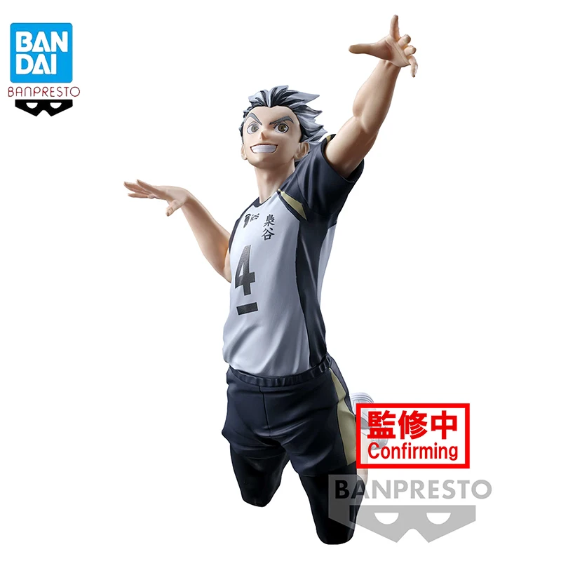 ไฮคิว!! Kotaro Bokuto Original Bandai Banpresto อะนิเมะของแท้สะสม Scenic เครื่องประดับตุ๊กตาของขวัญสต็อก