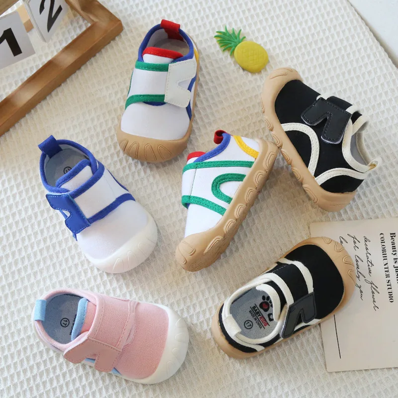 Lente Nieuwe Babyschoenen 1-3 Jaar Oud 2 Baby En Baby Peuter Schoenen Zachte Bodem Meisjes Heren Kinderen