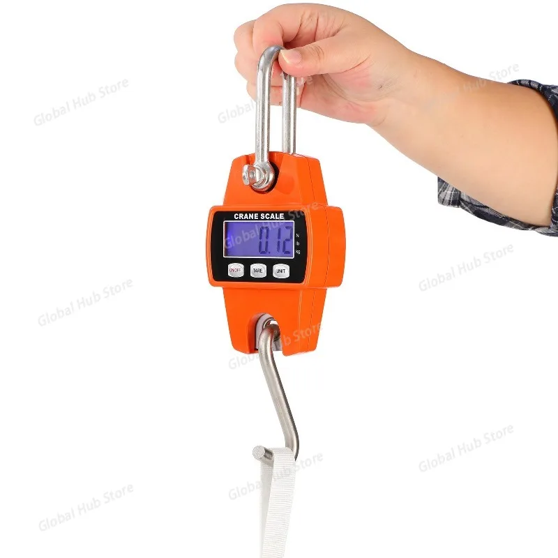 300kg Electronic Hanging Scale, Portable Hand-held Hook Scale, High-precision Hand-held Scale, Express Electronic Platform Scale