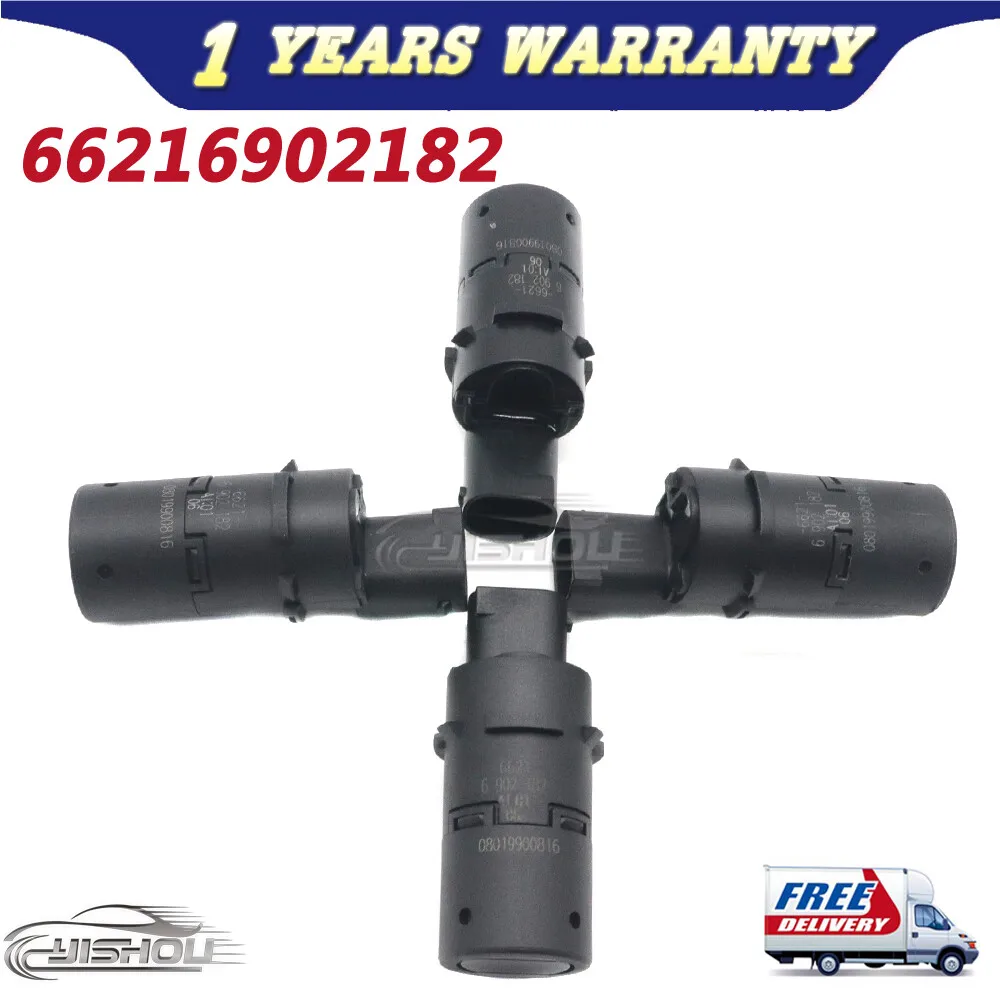 

4 шт. новый бампер задний вспомогательный автомобильный PDC датчик парковки для BMW E38 E39 E53 5 X5 M5 725 730 740 530 725tds 728i 728iL 66216902182