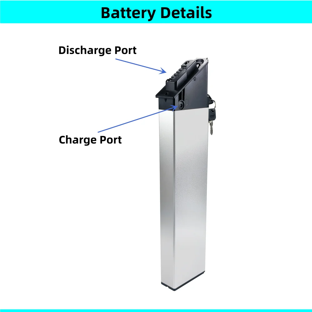 Folding Ebike Battery 36V 10Ah 12Ah 12.5Ah 15Ah 17.5Ah 48V 10Ah 14Ah for Everyday Express Foldable E-bike Battery 250w 350w 750w