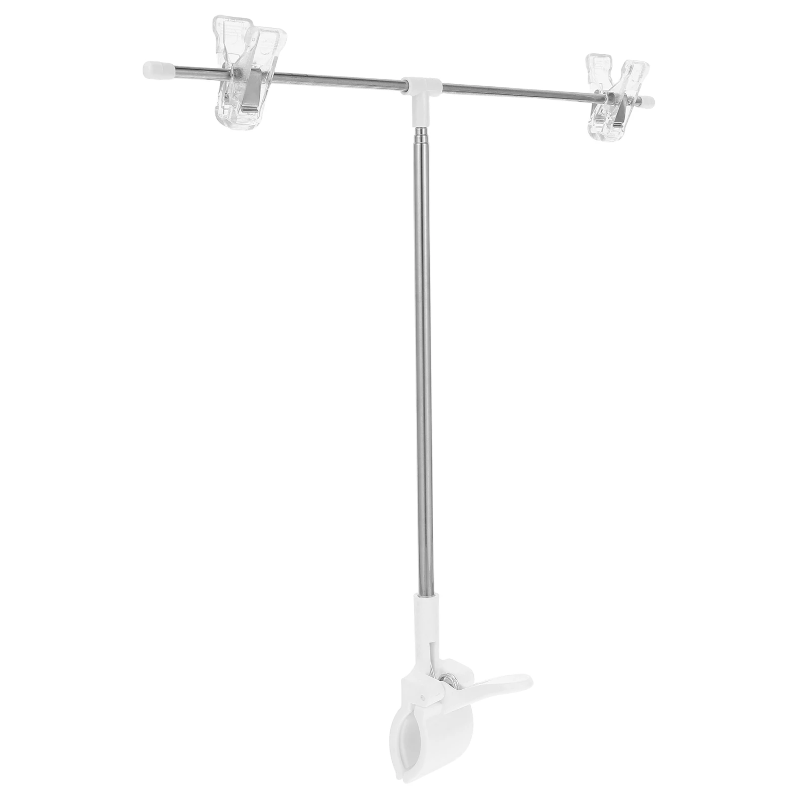 

Adjustable Poster Desktop Banner Holder Signage Stand For Business Advertising Display Clip Design Wall Mountable Retractable