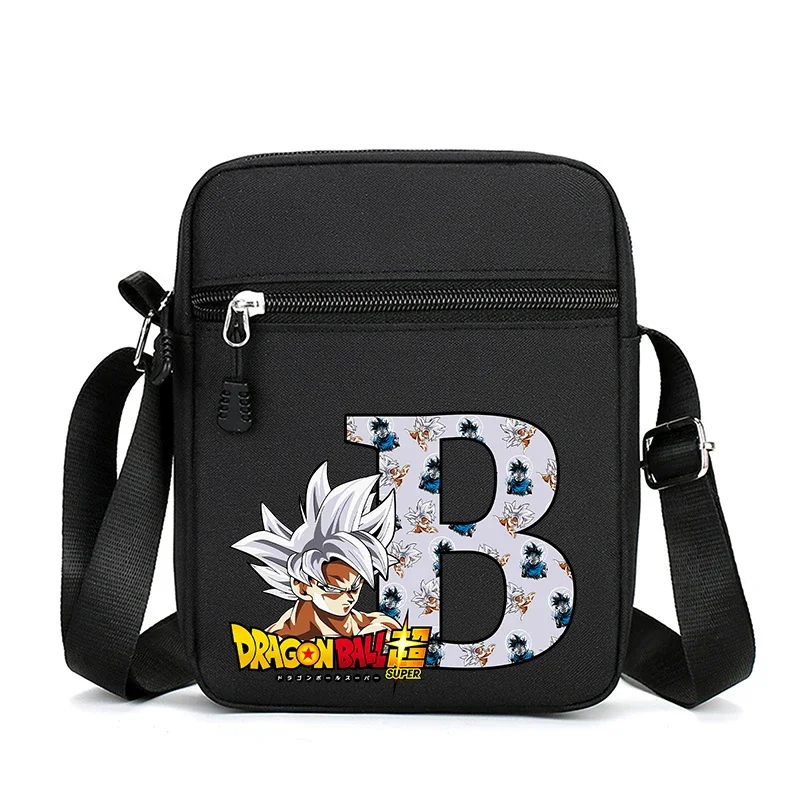 Dragon Ball Super Goku Cartoon Brief Schoudertas voor Mannen Anime Crossbody Tassen Bosy Meisjes Canvas Vierkant Vrouwen Reizen Sport Cadeau