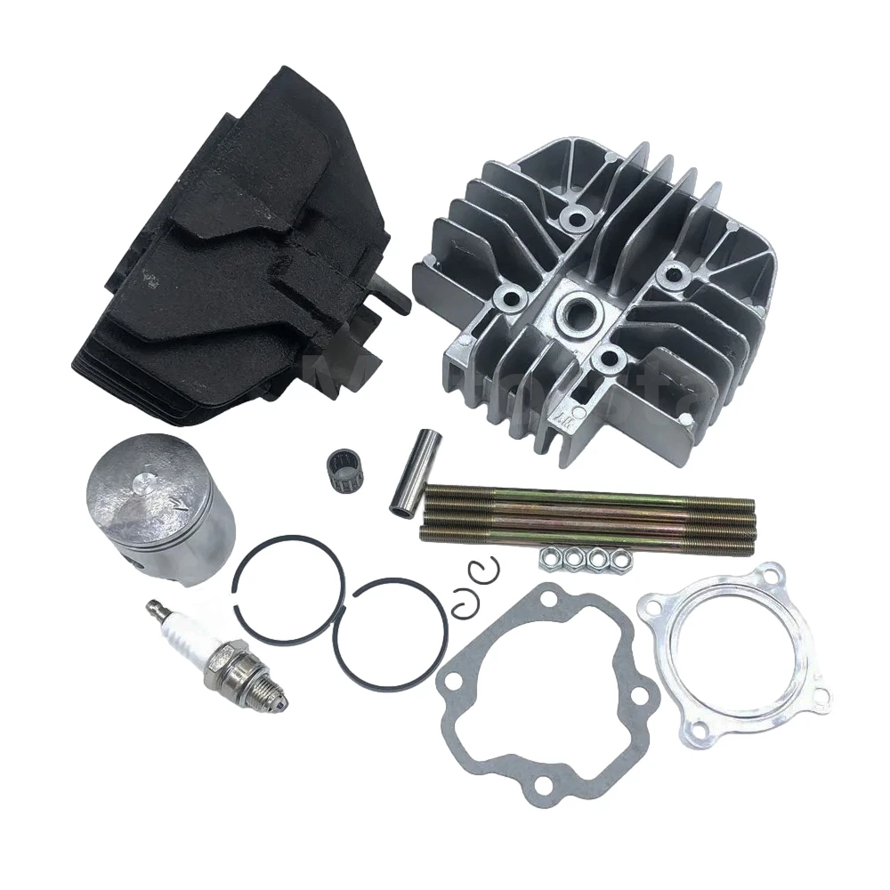 

47mm Cylinder Head Piston Gasket Repair Rebuild Kit For GTMOTOR G80T Loncin PY80 LX80PY Jianshe PY80