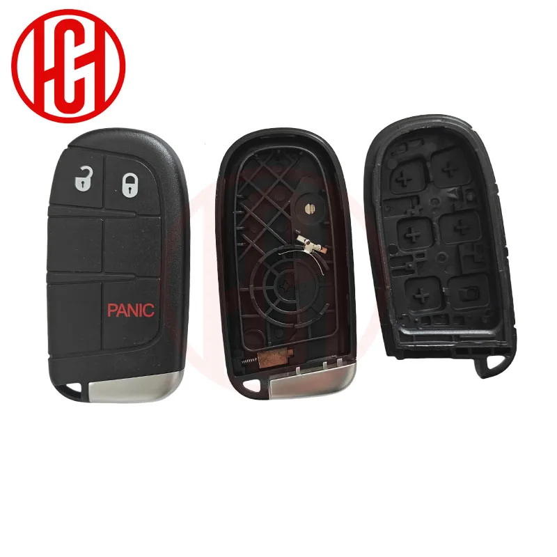 ID46 Chip 433 MHz Auto Afstandsbediening Sleutel 2/3/4/5 Knoppen M3N40821302 voor 2011-2017 Chrysler Dodge Challenger Durango 300 Charger Journey