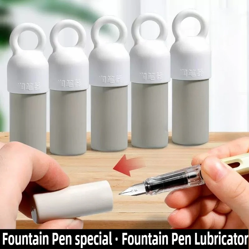 Fountain Pen Lubricator Prevent Dry Ink Blockage Tip Wet Cleaner No-wash Replenishment Liquid Stationery School Office Supplies