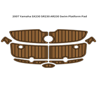 EVA Foam Faux Teak Boat Decking Mat Self Adhesive Deck Sheet Yacht Flooring Anti Skid 2007 Yamaha SX230 SR230 AR230