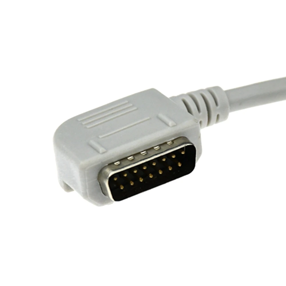 jednoczęściowy kabel EKG z 10 przewodami do KANZ ECG108, 110 bez rezystancji