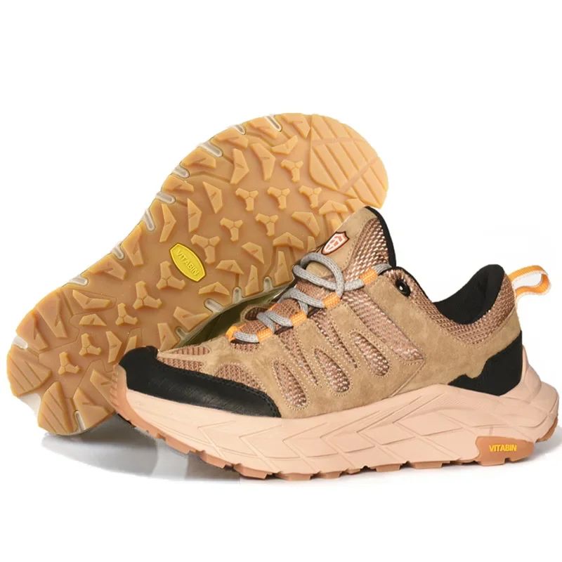 Hiking Shoes Men Designer Climbing Trekking Sneakers for Men Leather Outdoor Sports Work Man Run Shoes