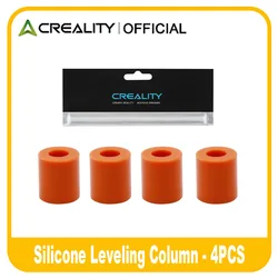 Creality 4PCS Silicone Leveling Column Solid Bed Bracket Hot Bed Leveling Cap Stability Suitable for Ender-3/Ender 3 Pro/Ender3