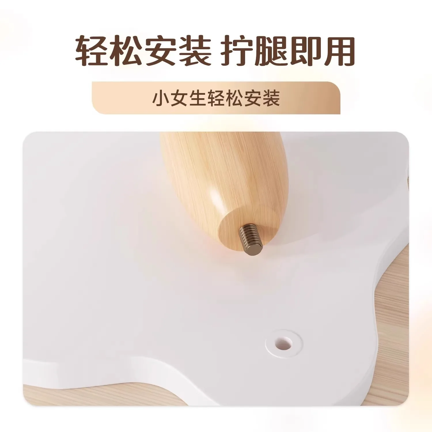 Wooden Monitor Storage Shelf Desktop Keyboard Stand Display Screen Base Stand Computer Elevated Storage Rack Desktop Decoration