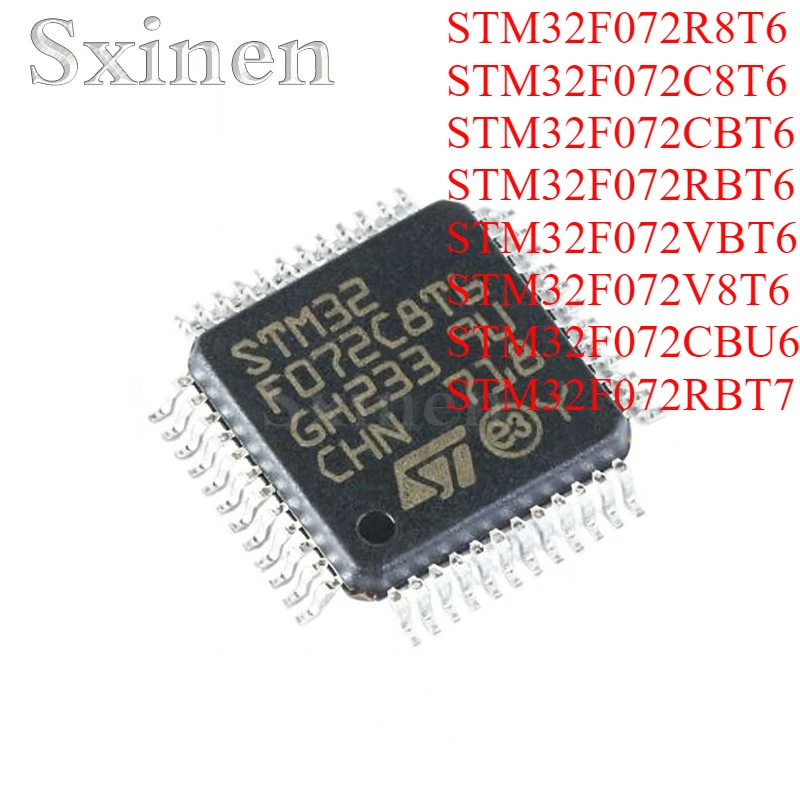 10PCS/LOT STM32F072R8T6 STM32F072C8T6  STM32F072CBT6  STM32F072RBT6  STM32F072VBT6  STM32F072V8T6  STM32F072CBU6  STM32F072RBT7