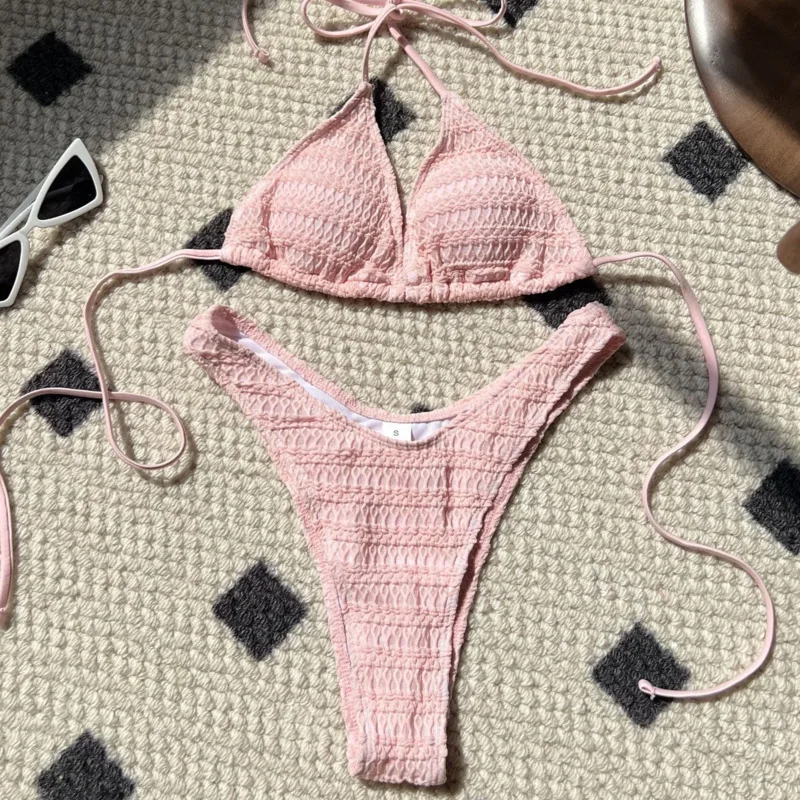 New Sexy Bikinis 2025 Swimsuit Women's Swimwear Push Up Female Beach Swimming Wear Bathing Suit Brazilian Bikini Set Pool Bather