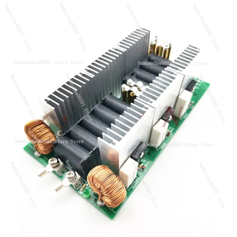 

3000W 50A Tapless 6-tube ZVS High Frequency Induction Heating Machine Quenching Module DIY Kit